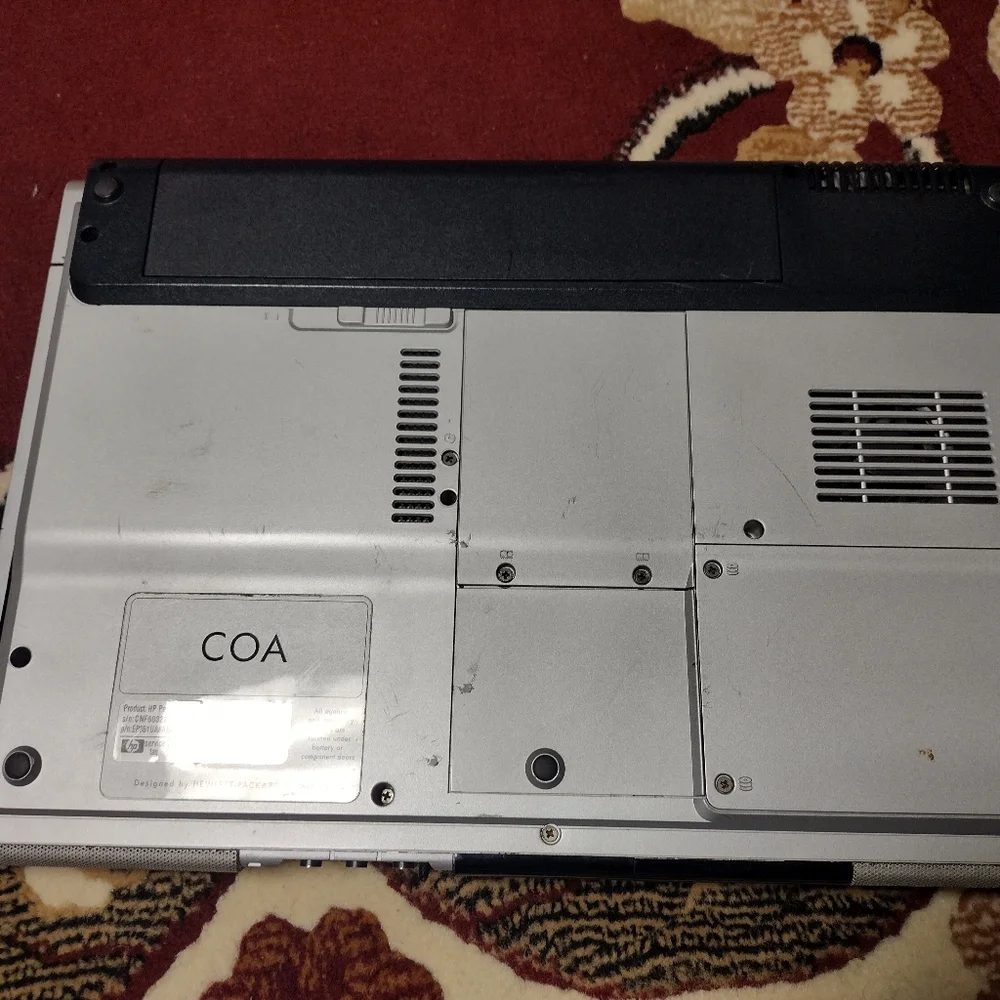 Hp pavilion dv1000 laptop